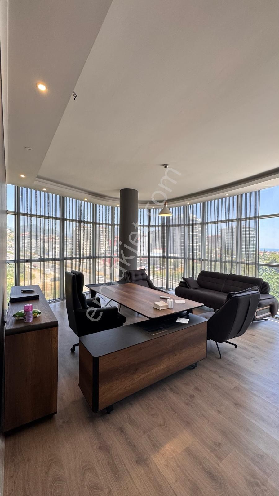 Alanya Çevre Yolu Üzerinde Plaza Bölgesinde Devren Kiralık Office - Görsel 17