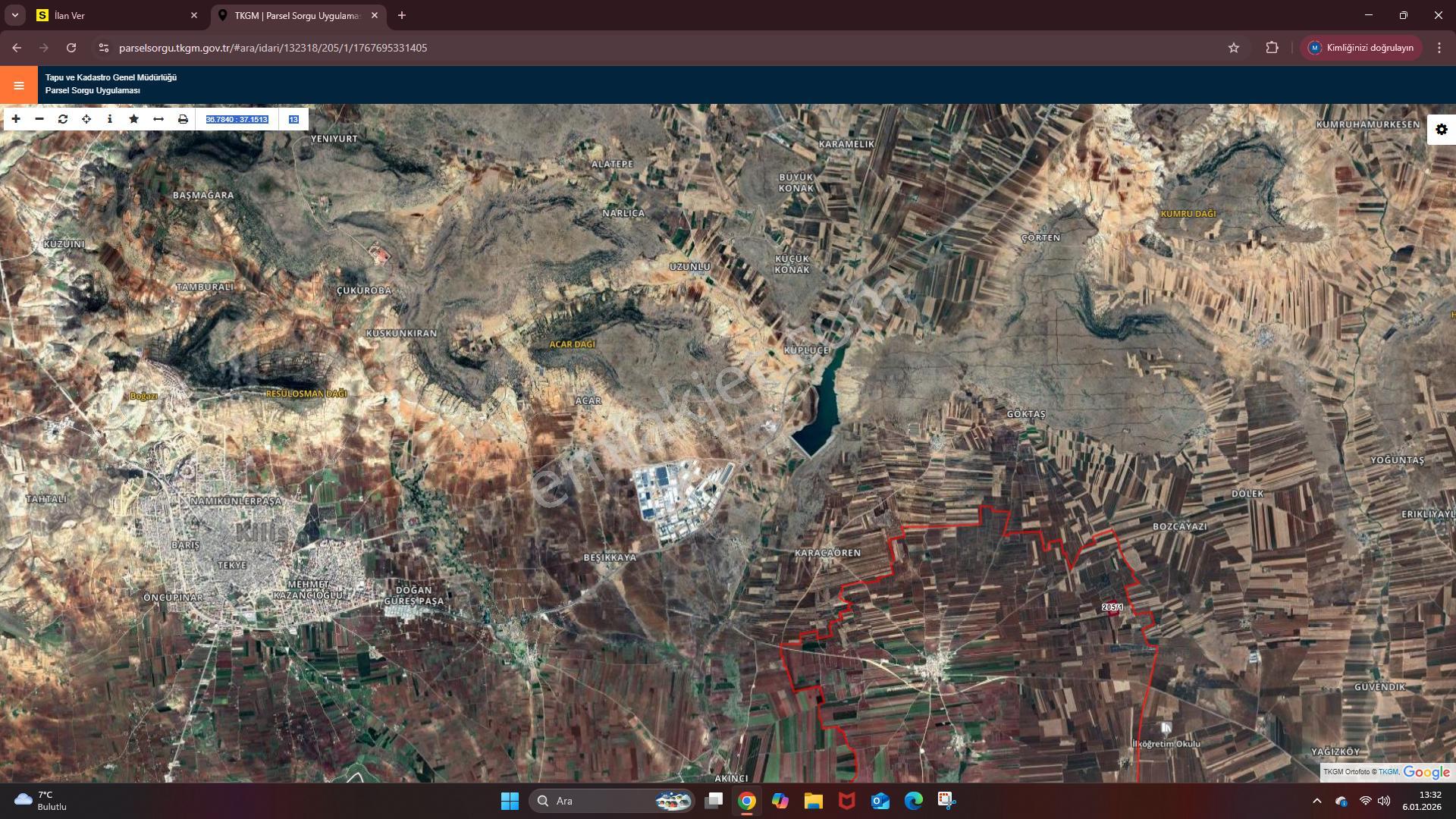 Fırsat Arazi Yavuzlu'da Satılık 44700m2 Tarla Hanedan Emlak'tan - Görsel 3
