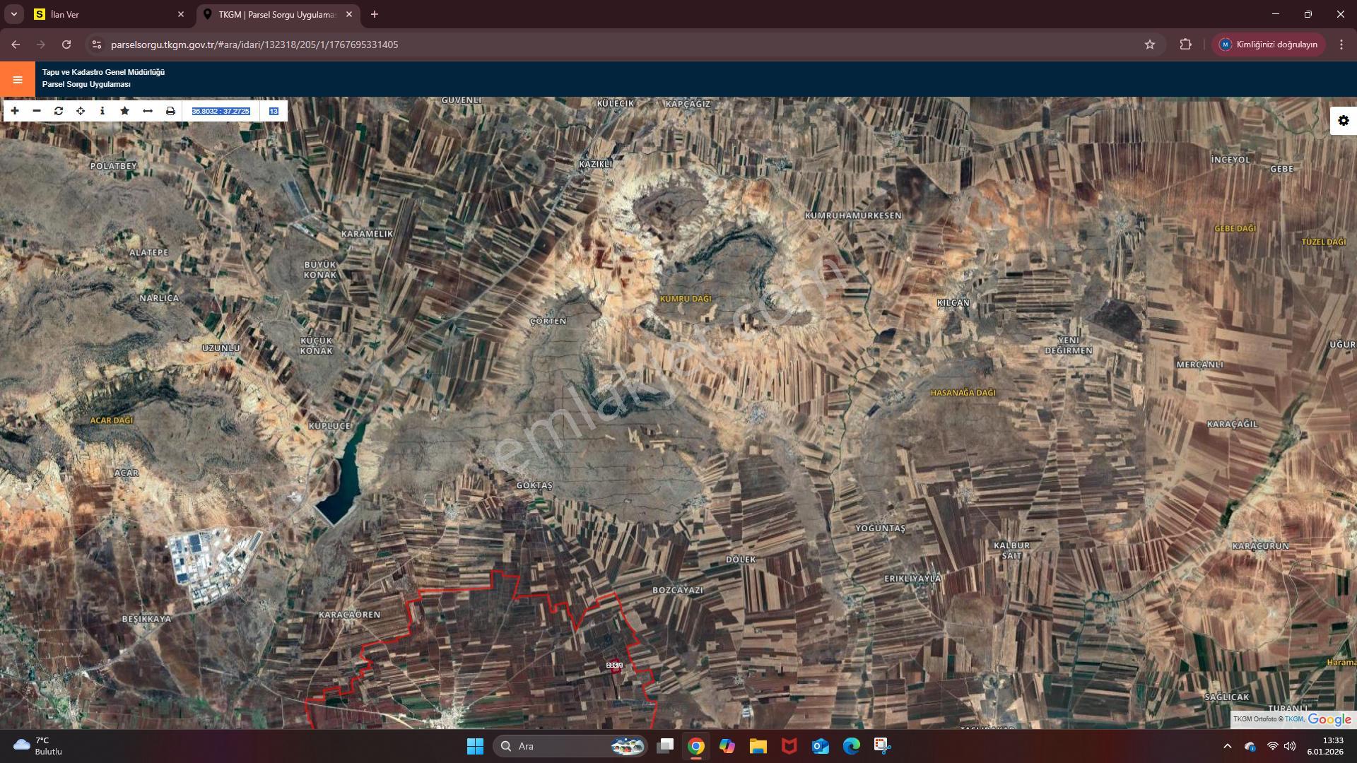 Fırsat Arazi Yavuzlu'da Satılık 44700m2 Tarla Hanedan Emlak'tan - Görsel 4