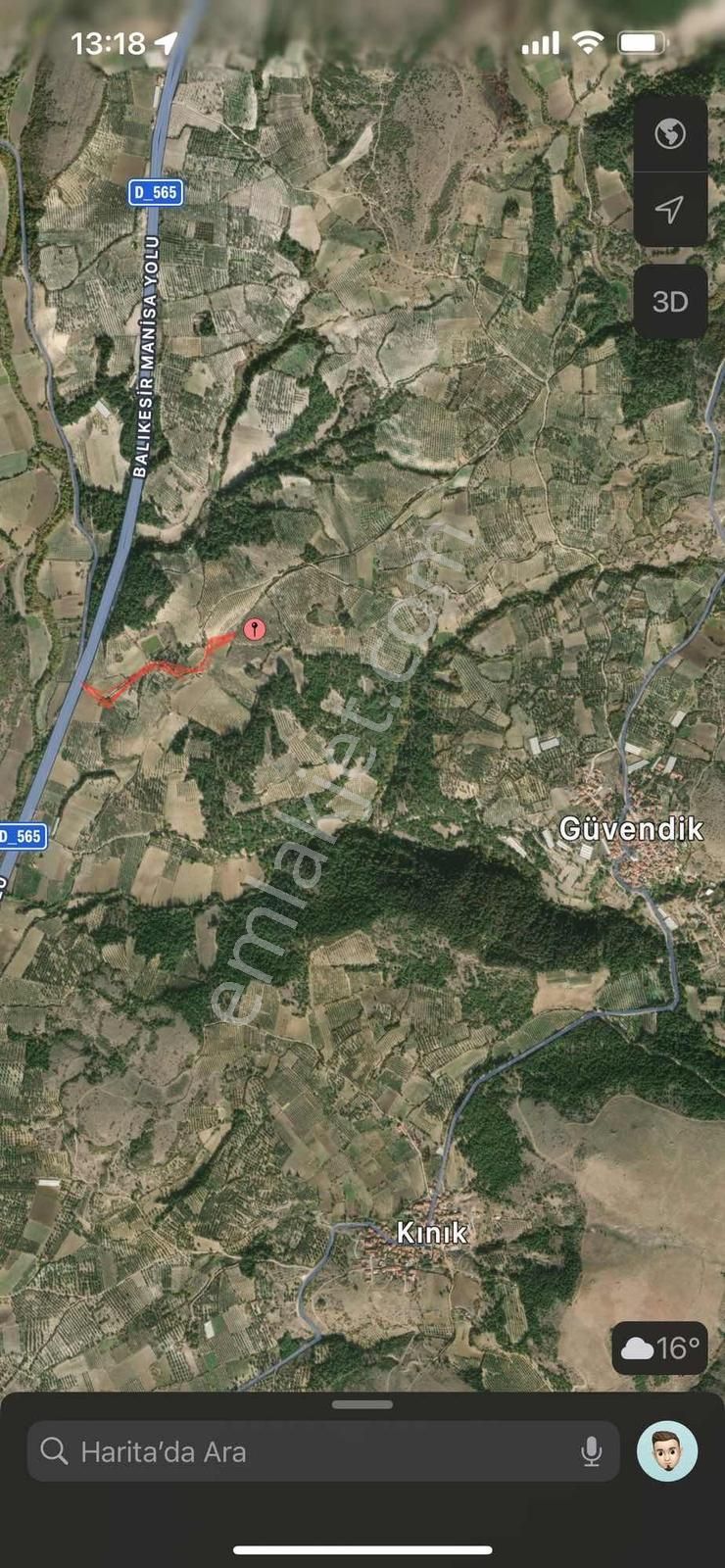 Manisa Kırkağaç'ta____ Anayola 300 M Mesafede Bakımlı Zeytinlik - Görsel 13