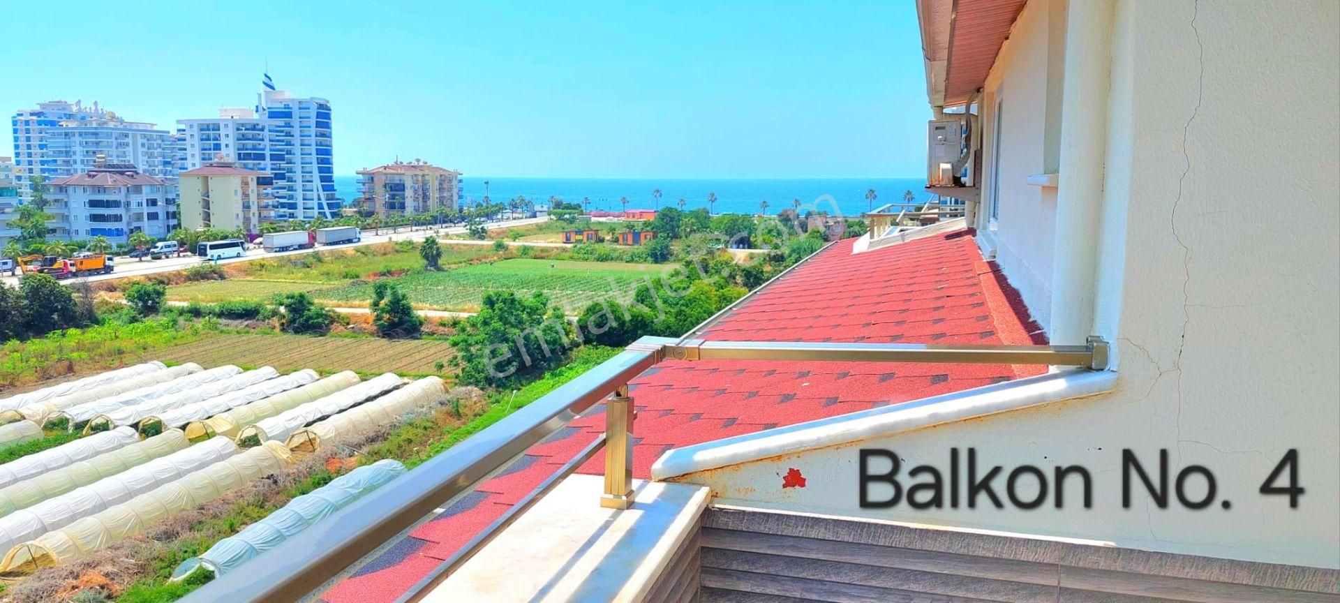 Kestel'de Deniz Manzaralı 5+1 Satılık Geniş Dubleks - Görsel 15