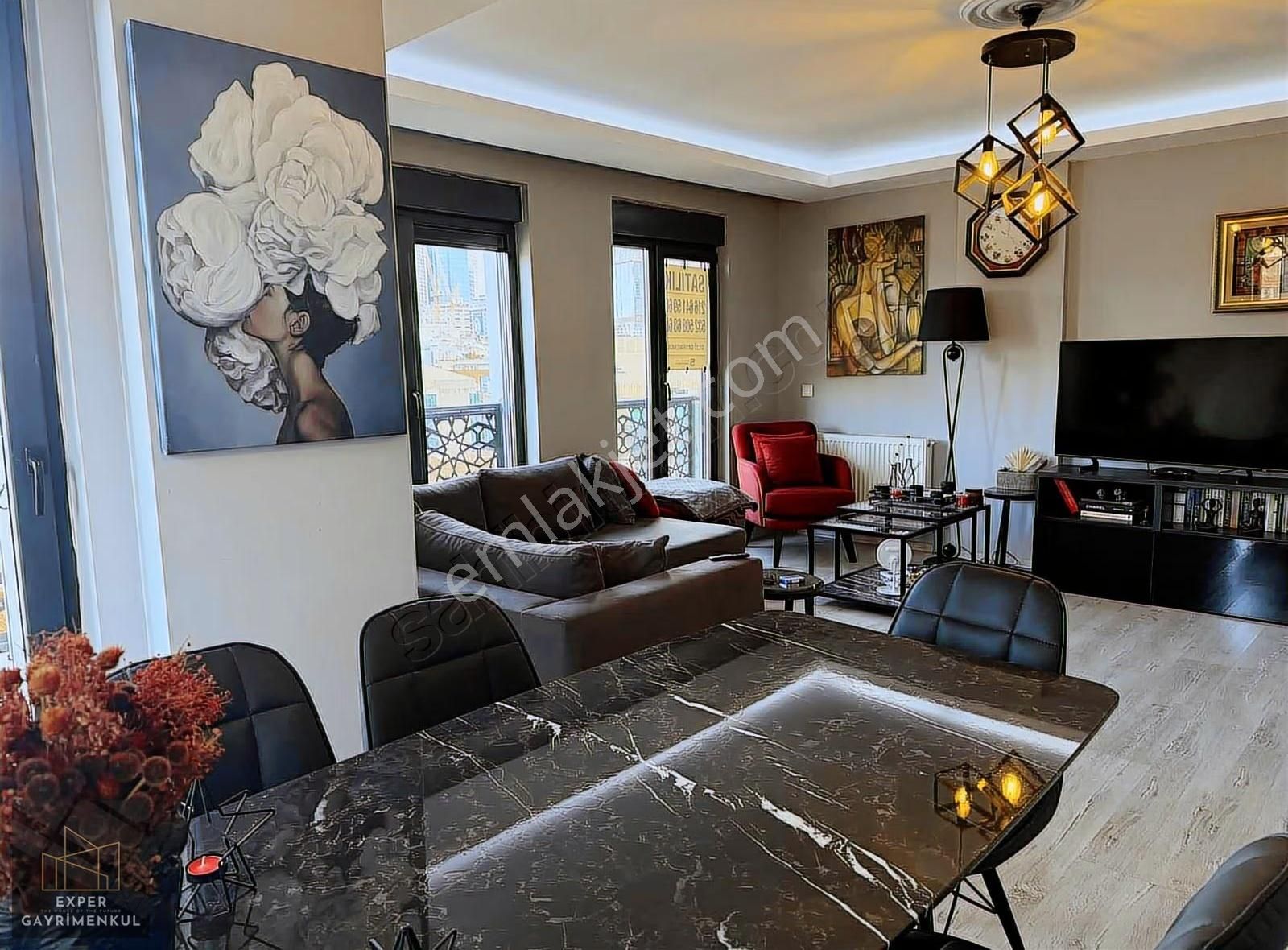 2+1 Balkonlu Manzaralı Kapalı Otoparklı Satılık Lüx Daire - Görsel 21