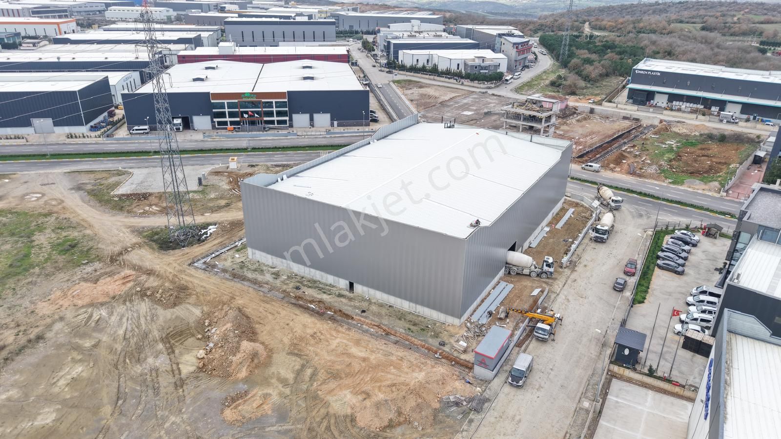 Dilovası Kobi Osb'de 3100 M2+630 Kwa+4 Adet Vinçli Kiralık Fab - Görsel 6