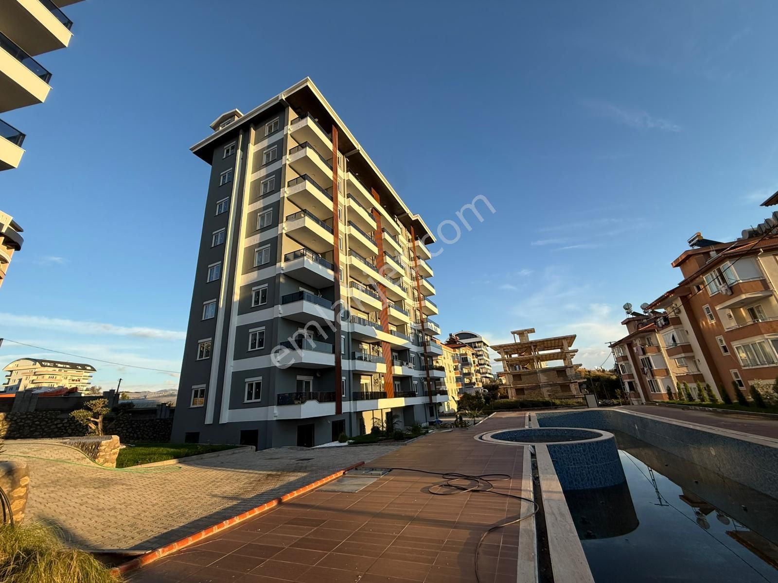 Alanya Payallarda Satılık Deniz Manzaralı 2+1 Amerikan Mutfak Daire