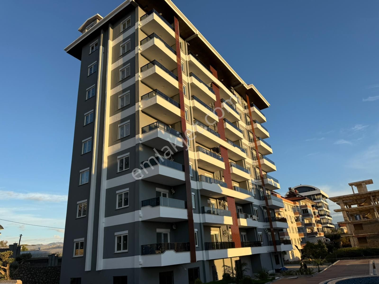 Alanya Payallarda Satılık Deniz Manzaralı 2+1 Amerikan Mutfak Daire - Görsel 16