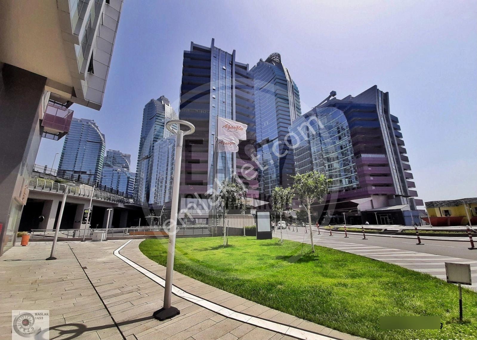 Ağaoğlu Maslak 1453 Sitesinde 1+1 Satılık Daire Boş Kış Bahçeli - Görsel 15