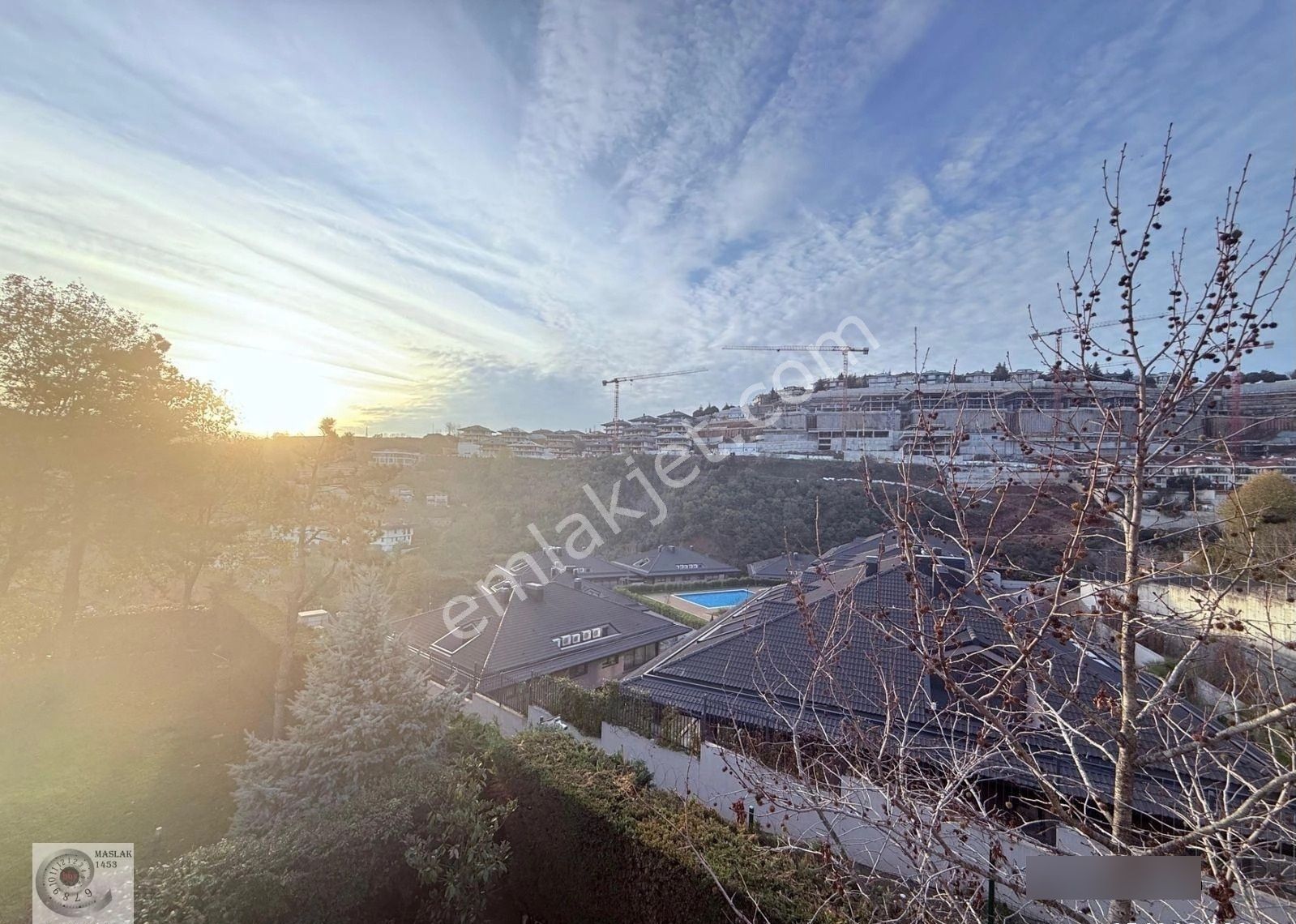 Sarıyer Maden' Sitede Çatı Dublex Satılık Villa Konsept - Görsel 14