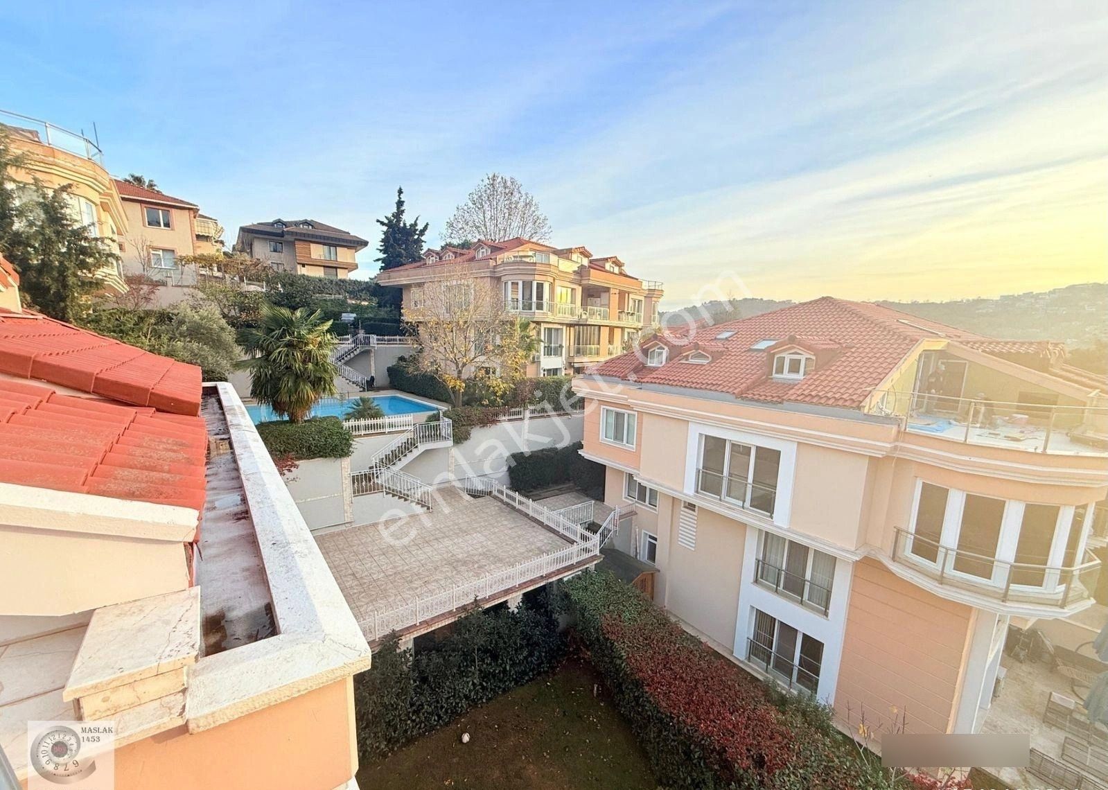 Sarıyer Maden' Sitede Çatı Dublex Satılık Villa Konsept - Görsel 18