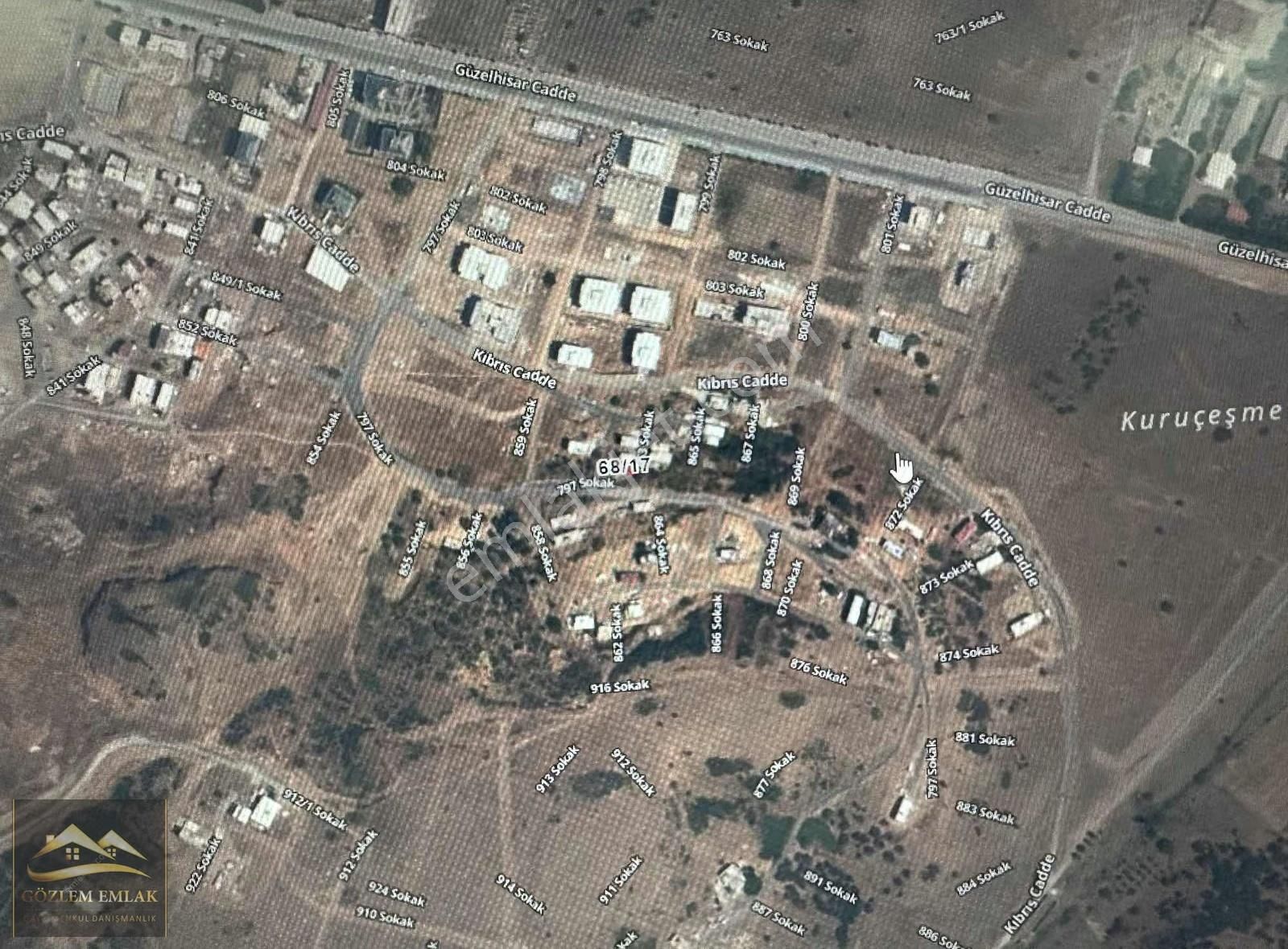 Aliağa Cindere Mevki Acil Satılık Yatırımlık Arsa