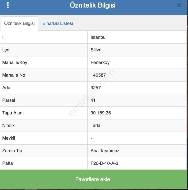 Silivri Fener Mahallesinde Yapıların Arasında 373 M2 Arsa - Görsel 3