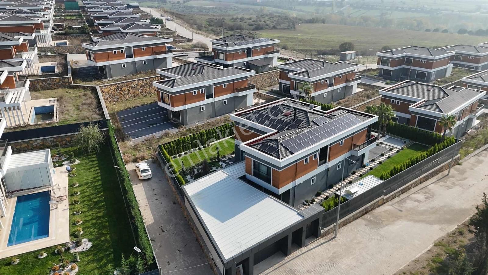 Kalaycılarda Doğanın İçinde Ultra Lüks6+1-1000m² Müstakil Villa - Görsel 17