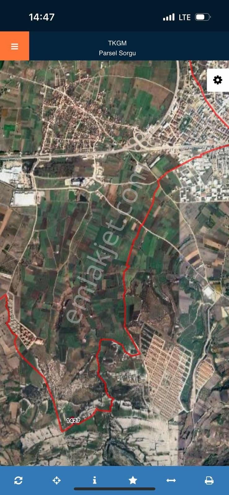 Mustafakemalpaşa Kavaklı'da Potansiyelli Yatırımlık Tarla - Görsel 2