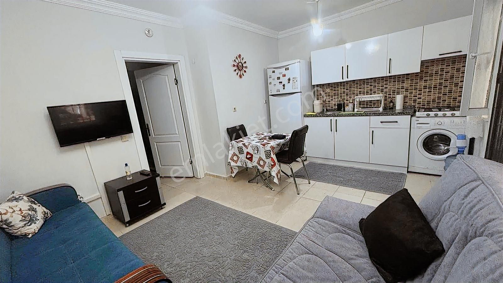 Lara Düden Yakını Site Müstakil Bahçeli Eşyalı Kiralık 1+1 Daire - Görsel 3