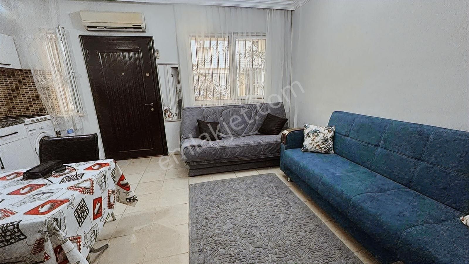 Lara Düden Yakını Site Müstakil Bahçeli Eşyalı Kiralık 1+1 Daire - Görsel 4