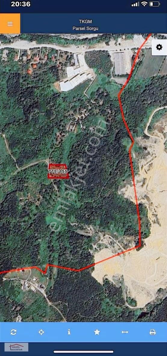 Sapanca Akçayda Manzarsı Olan Satılık Bahçe - Görsel 3