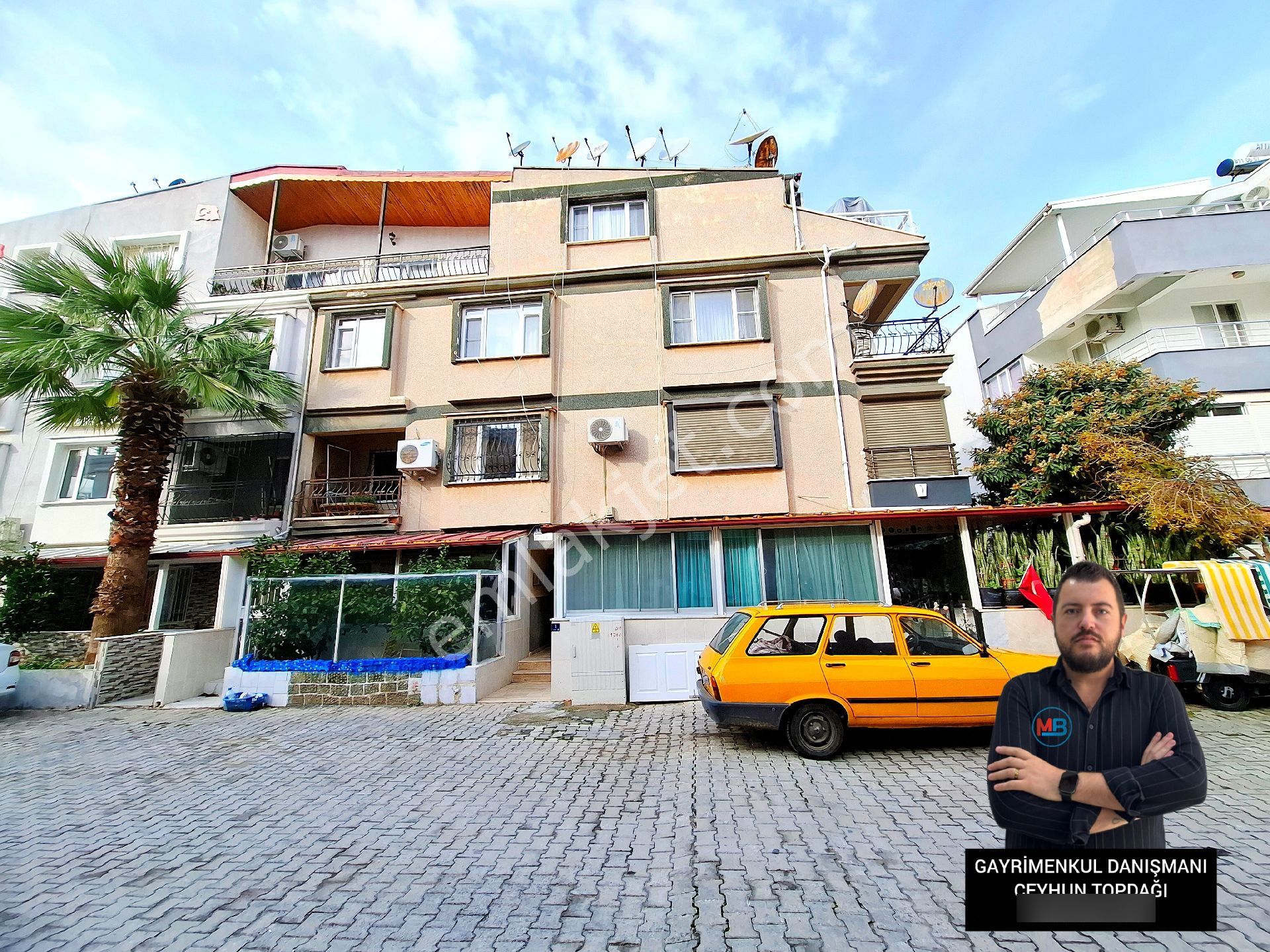 Didim'de Satılık 3+1 Denize Yakın Eşyalı Ön Cephe Geniş Daire !