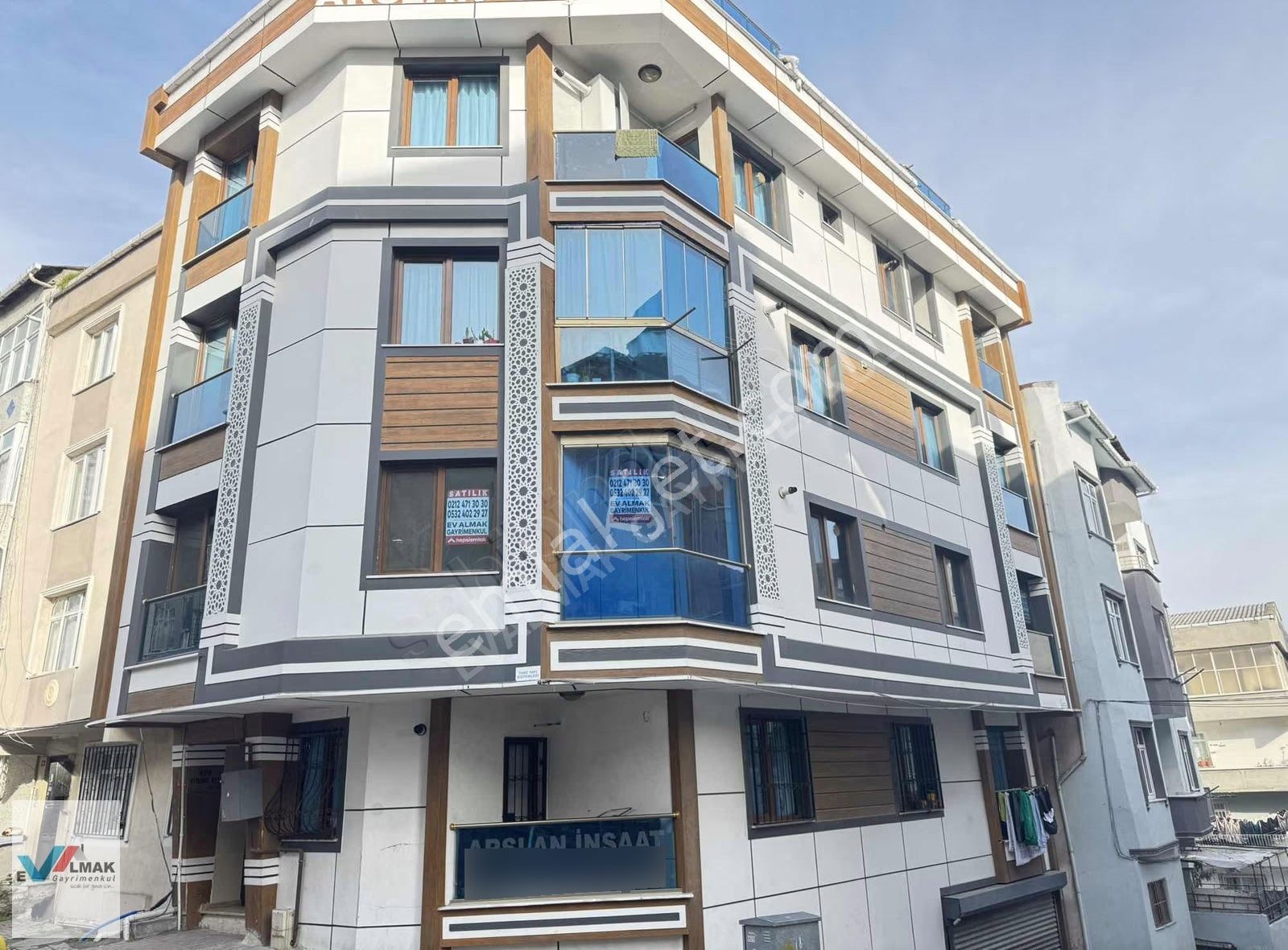 Evalmak'ta İnönü Mah.de 3+1(115m2) Köşe Başı Geniş Ferah Arakat