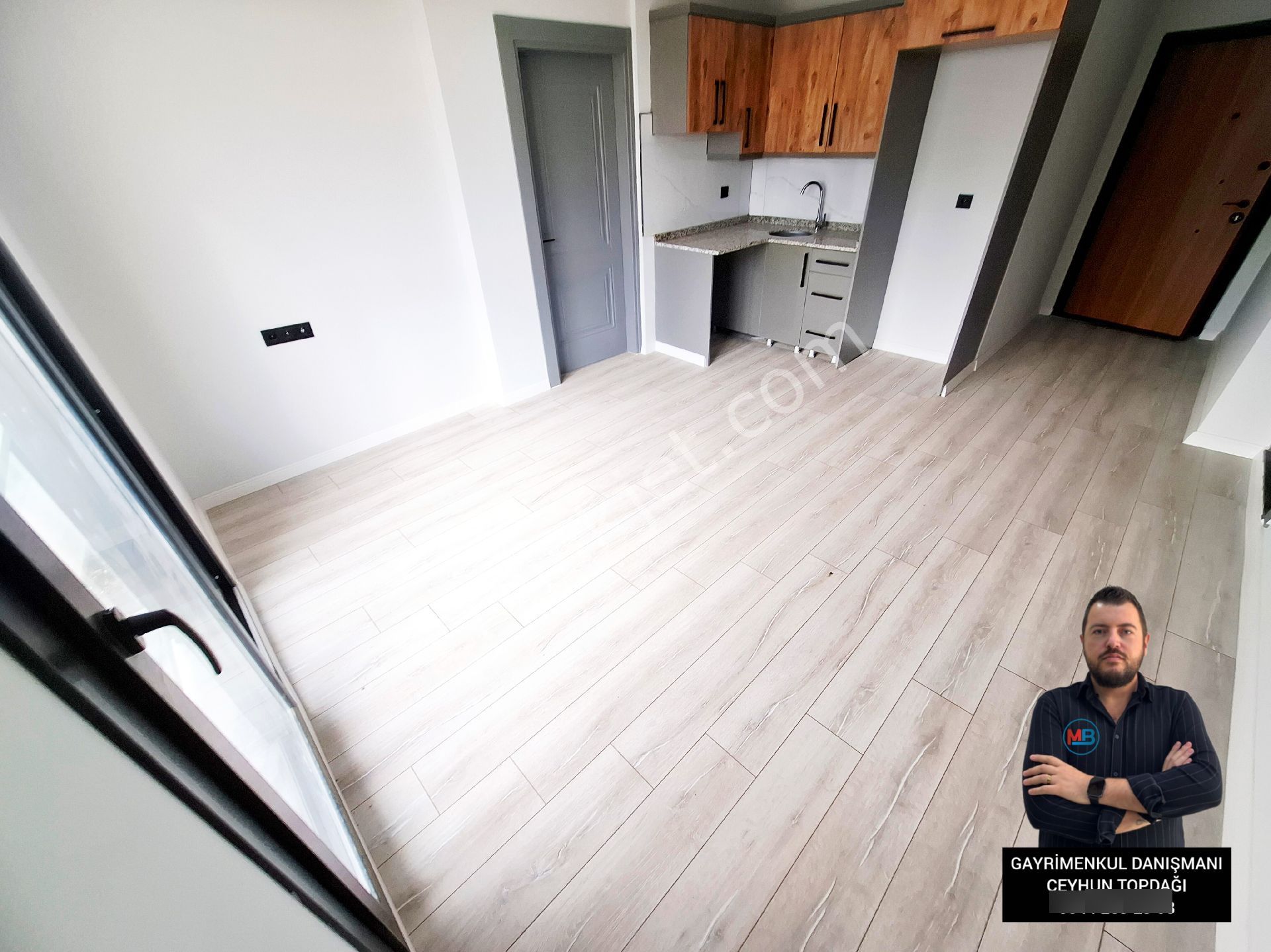 Didimde Satılık 1+1 Sıfır Daire Denize Yakın Konumda Ön Cephe Orta Kat ! - Görsel 7