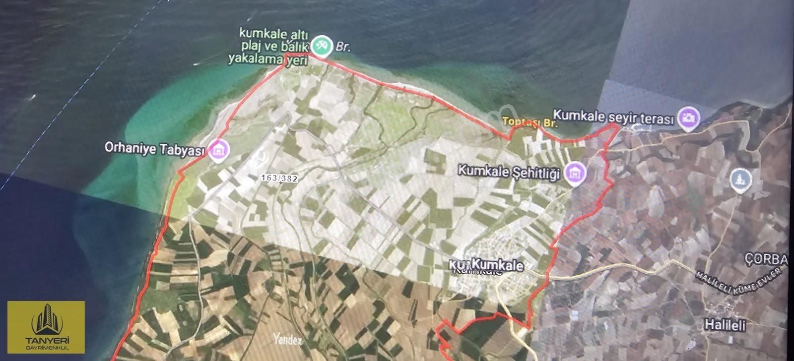 Tanyeri Gayrimenkulden Merkez Kumkale Köyü Satılık Tarla - Görsel 2