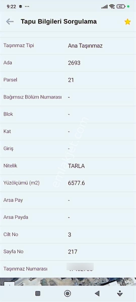 Bursa Gürsu Yenidoğan Satılık 152 M2 Arsa. - Görsel 5