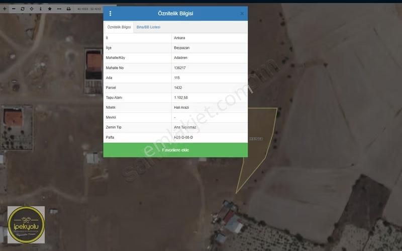 İpekyolu Gayrimenkulden Adaören 1102 M2 Satılık Arsa - Görsel 3