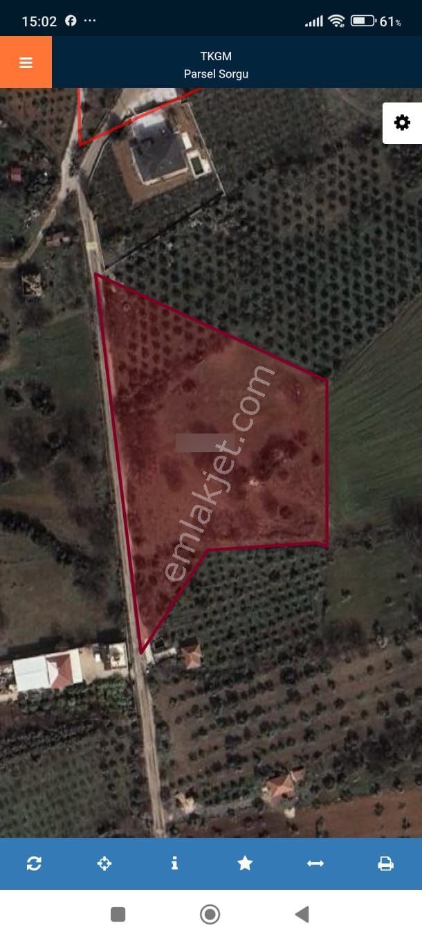 Kepez Odabaşı’nda Cadde Cepheli 10.666 M² Kiralık Tarlaönü Cadde . Elektrik Su Dibinde - Görsel 11