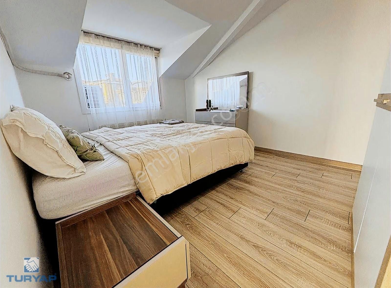 Fatih Mah Golden Park Eşyalı Deniz Manzaralı Kiralık Dubleks - Görsel 9