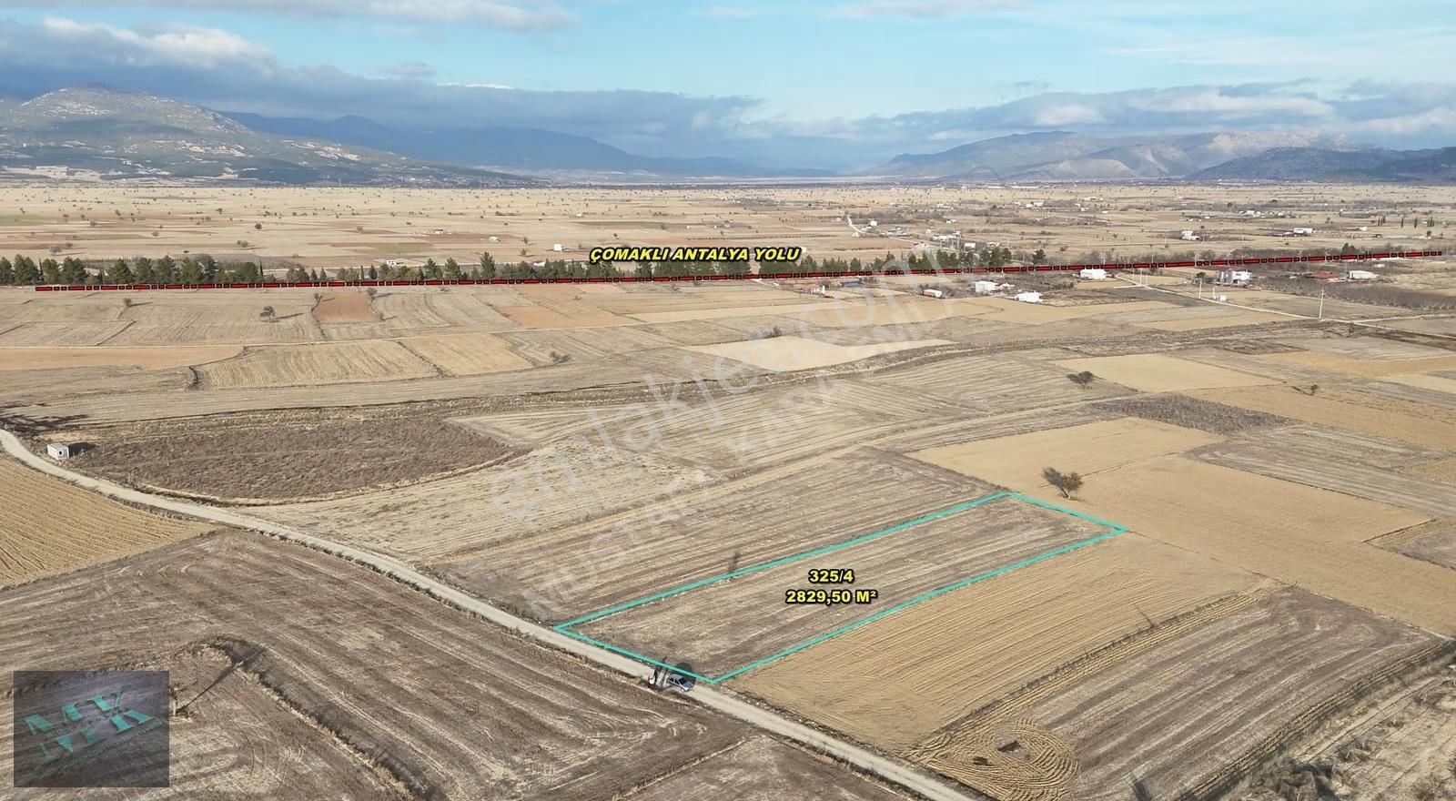 Mustafa Karadan Korkuteli Çomaklı Da Yola Cephe 2829 M2 Parsel - Görsel 10