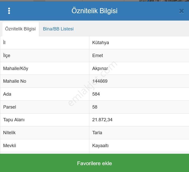 Satılık Tarla - Görsel 2