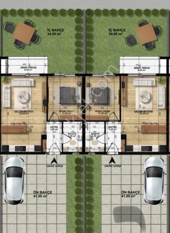 Altıntaşta Lüks Otel Konseptli Satılık 1+1 - Görsel 2