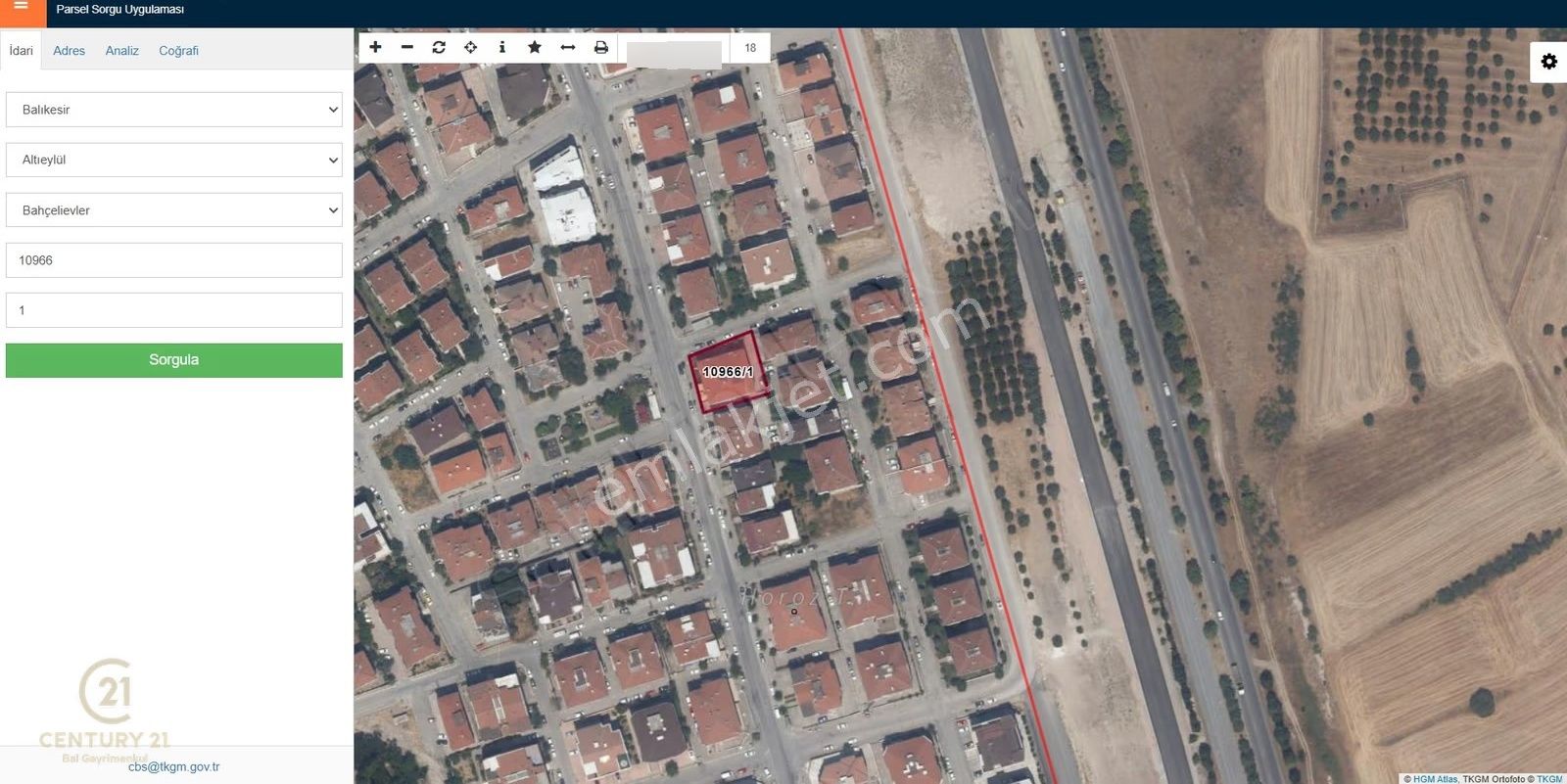 Century21 Bal'dan Balıkesir Bahçelievlerde Satılık 3+1 Daire - Görsel 15