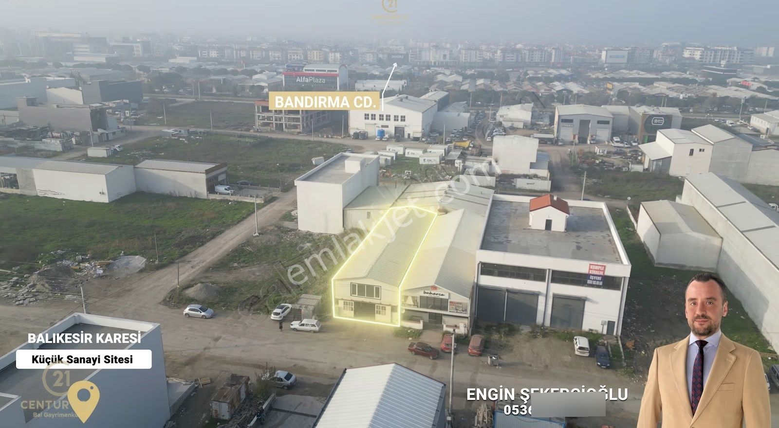 Century21 Bal'dan Paşaalanı Sanayi Bölgesinde Kiralık İşyeri - Görsel 22