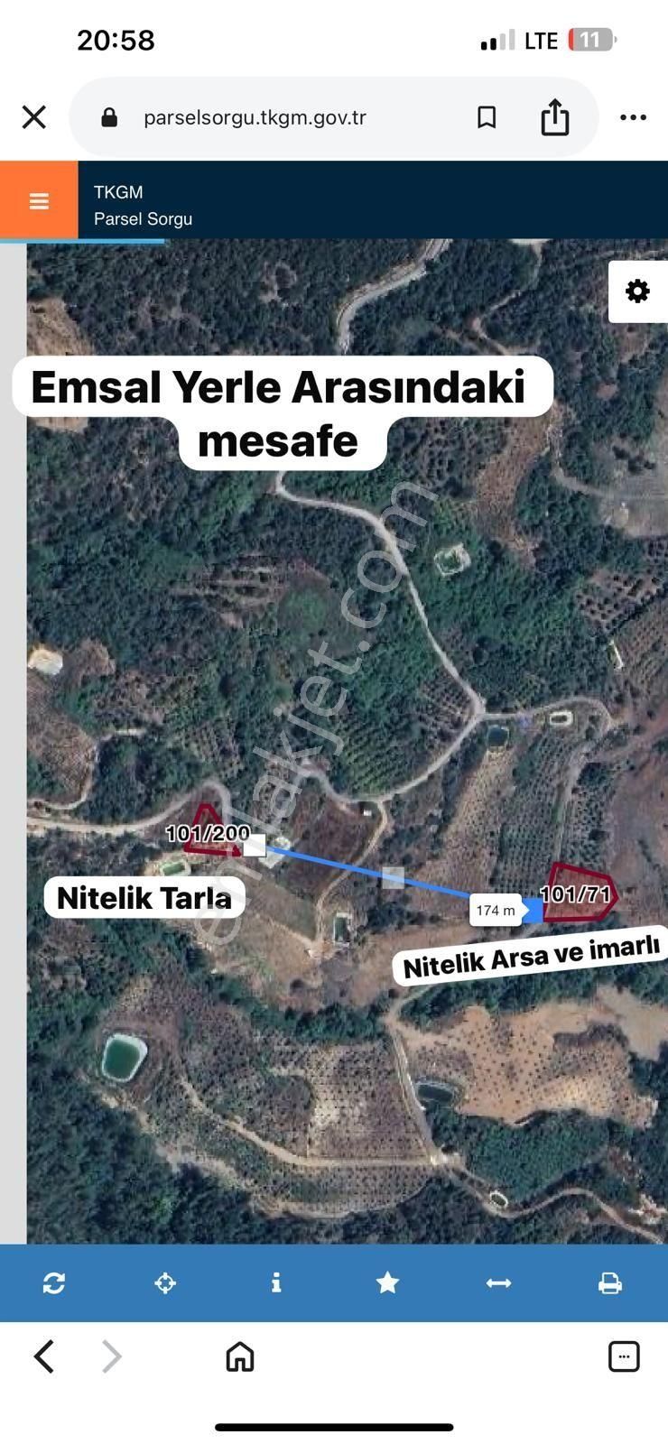 Erdemli Arslanlı 553 M2 Ve 588 M2 Satılık Villa İmarlı Arsa - Görsel 16
