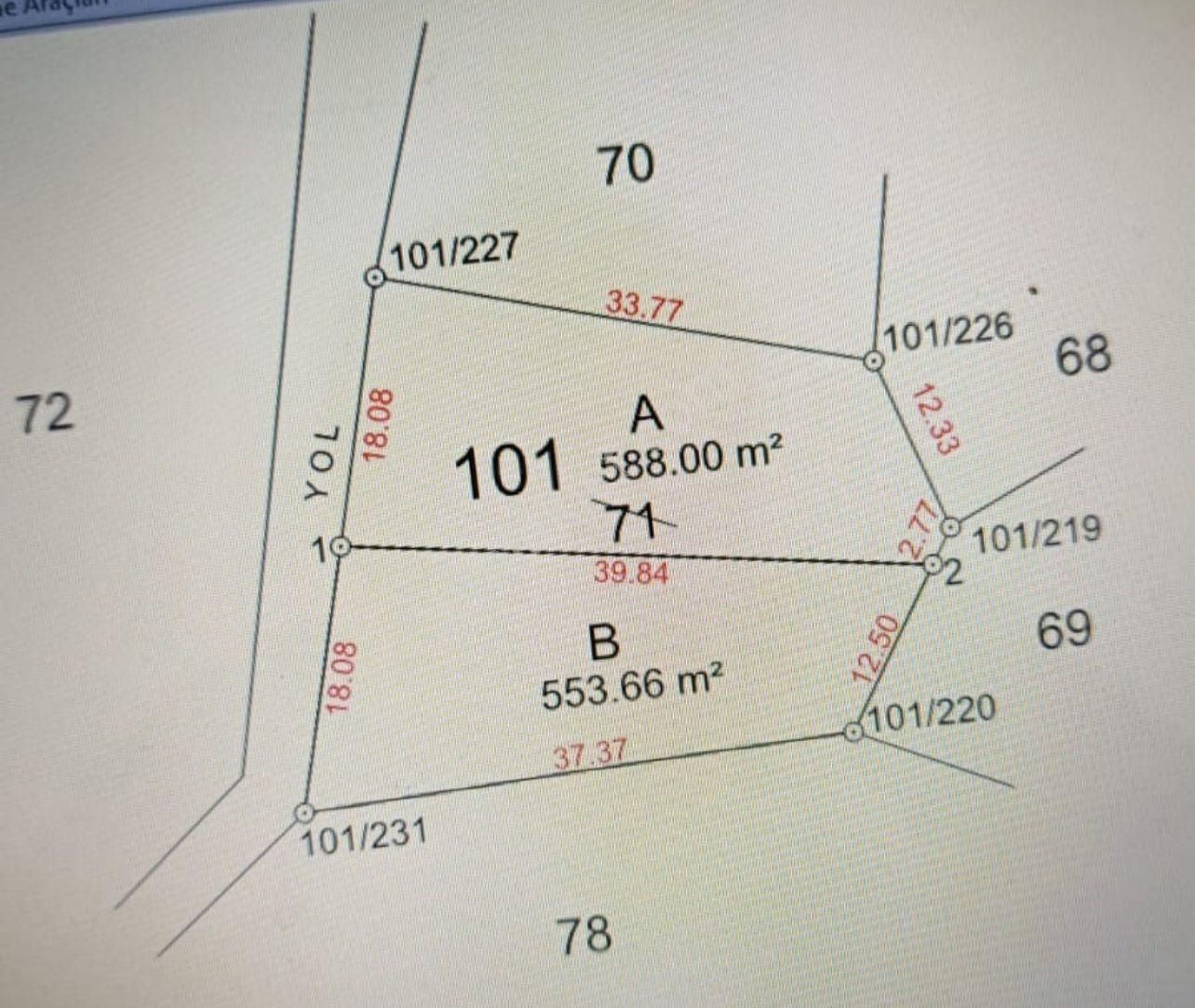 Erdemli Arslanlı 553 M2 Ve 588 M2 Satılık Villa İmarlı Arsa - Görsel 13