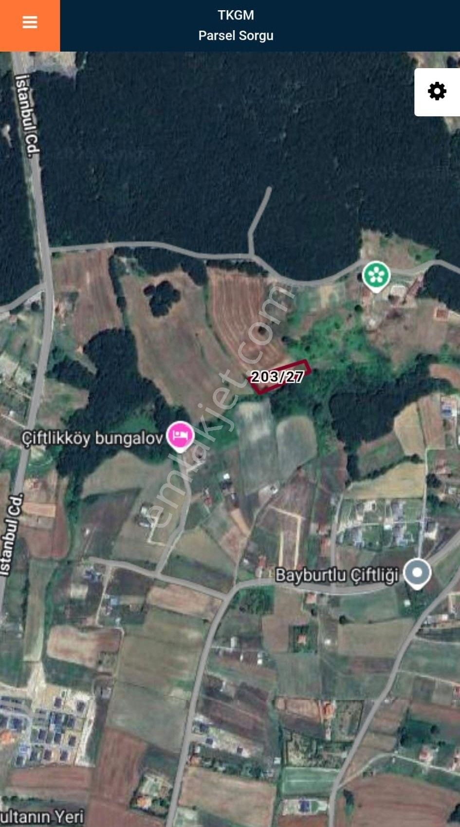 Remax Necati Kurt/ Çatalca Çiftlikköy'de Yatırımlık Müstakil Arsa - Görsel 3