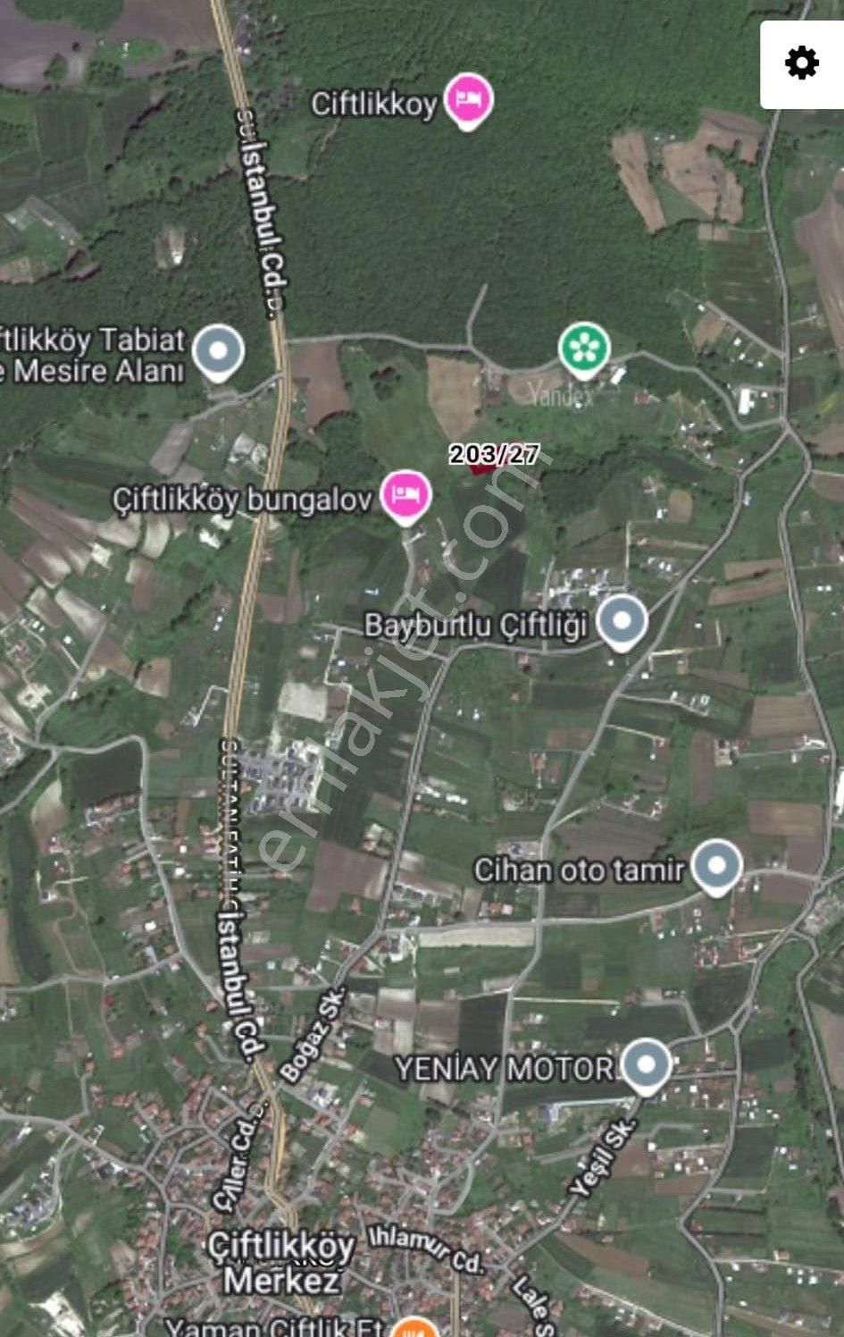 Remax Necati Kurt/ Çatalca Çiftlikköy'de Yatırımlık Müstakil Arsa - Görsel 4