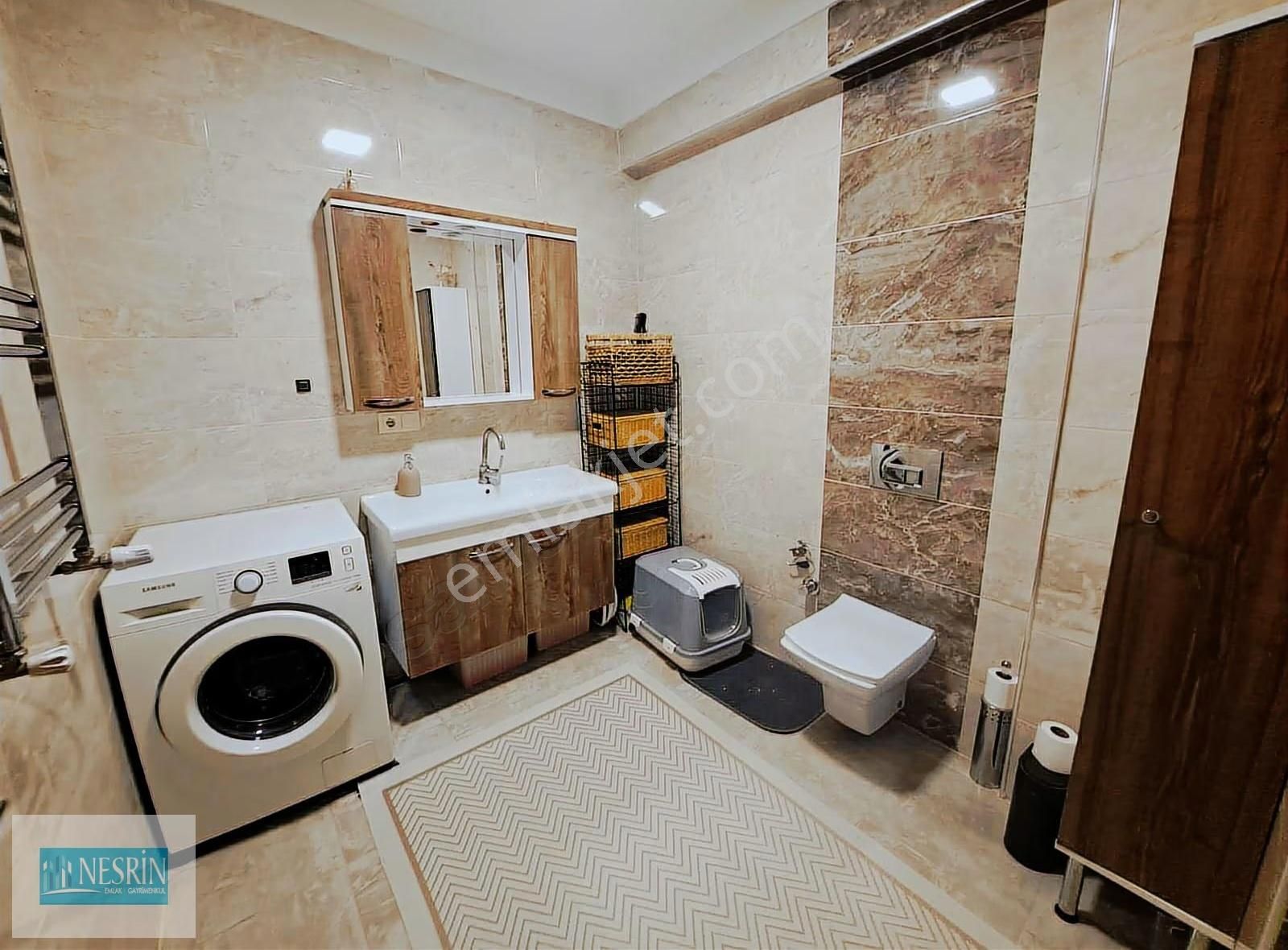 Nesrin Emlak'tan Acil Güvenlikli Kapalı Otoparklı Sitede Ara Kat - Görsel 5