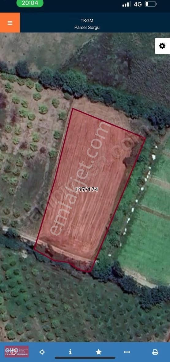Gho'dan Dalaman Atakent Mah.de İmara Sınır Satılık 3620 M² Tarla - Görsel 5