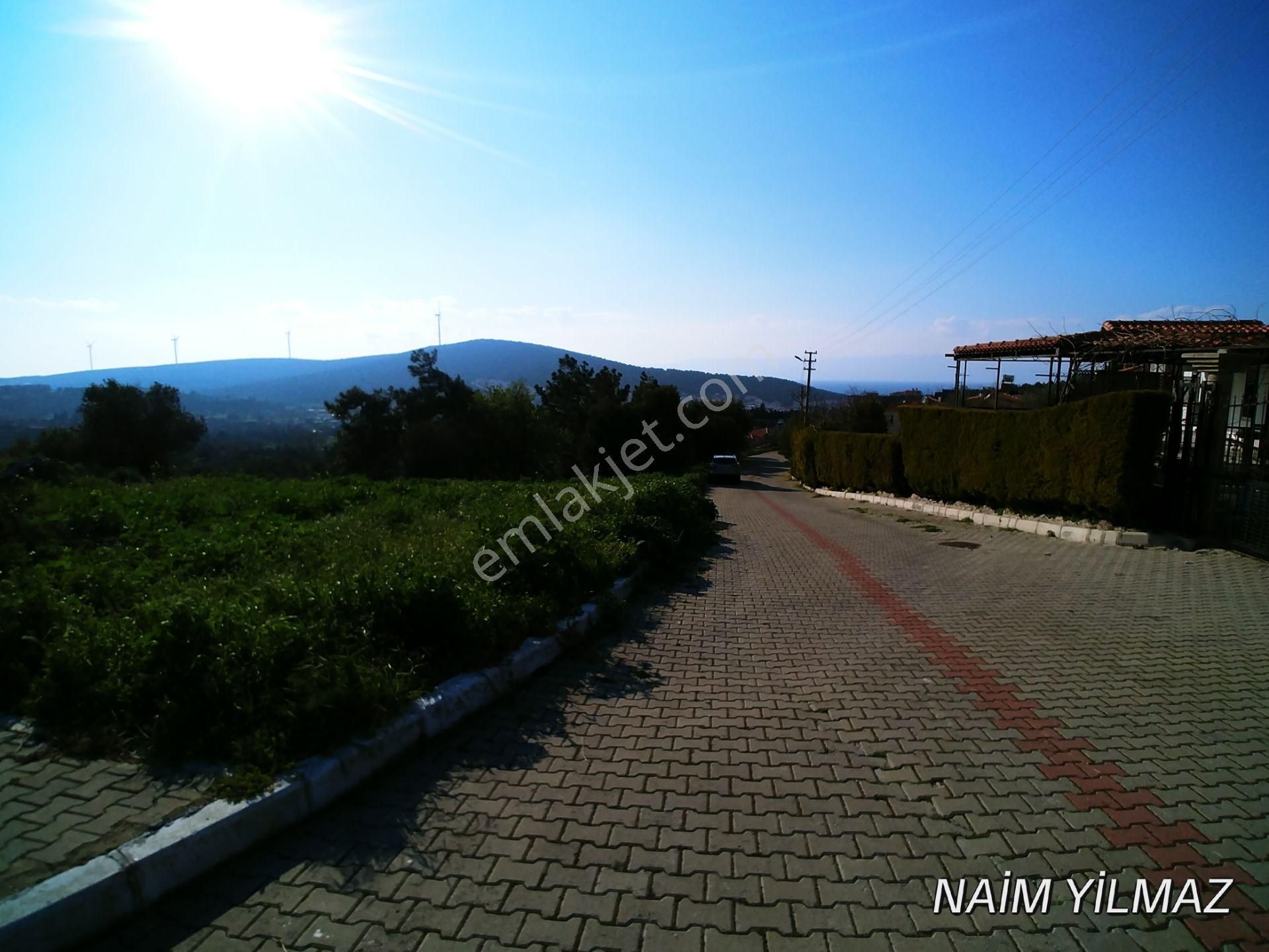 Aclass'dan İzmir Çeşme'de Full Manzaralı İmarlı 3850 M2-acil Satılık Yatırıma Cok Uygun Fırsat Arsa - Görsel 12