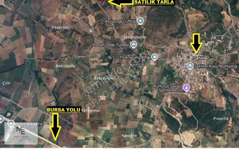 Miraç Emlaktan Şehtilerde Yatırım Fırsatı 5.700m² Yola Cephe