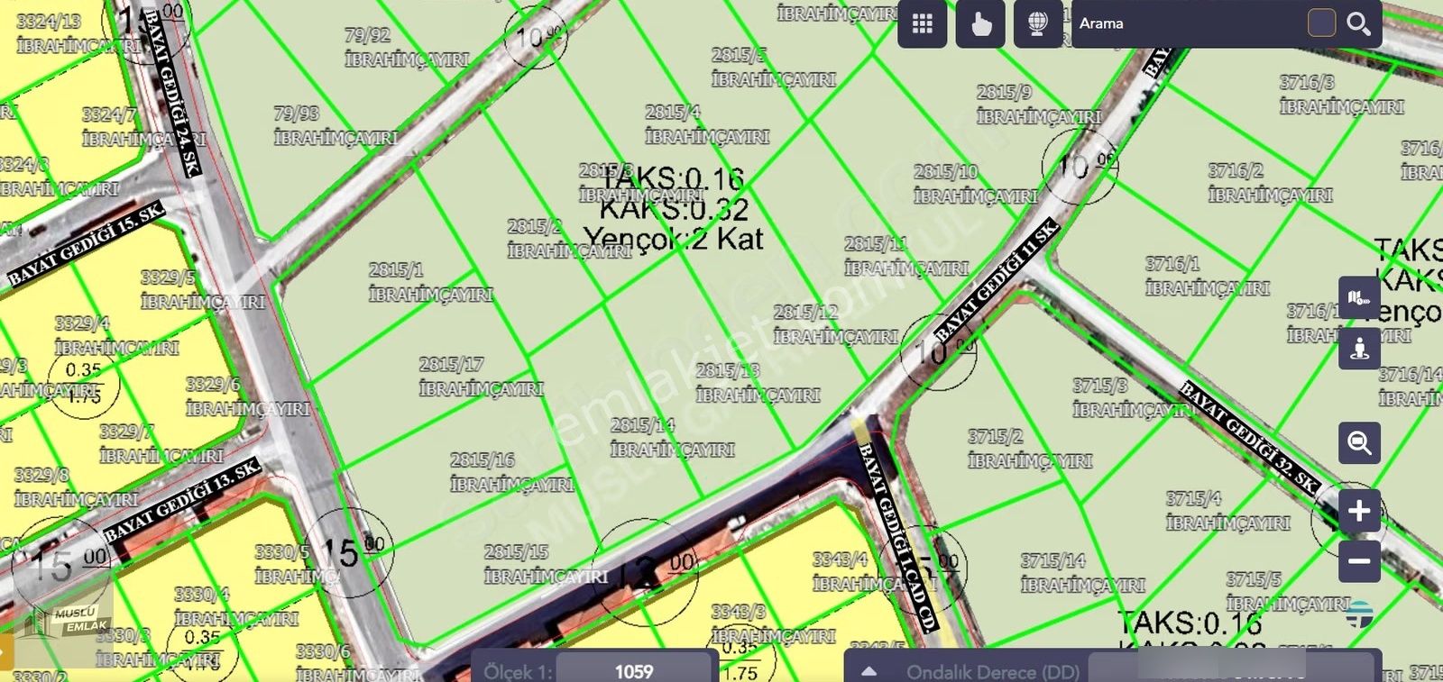 Muslu Gym-buharaevler Bayatgediği Mükemmel Konumda Villa Arsası - Görsel 3