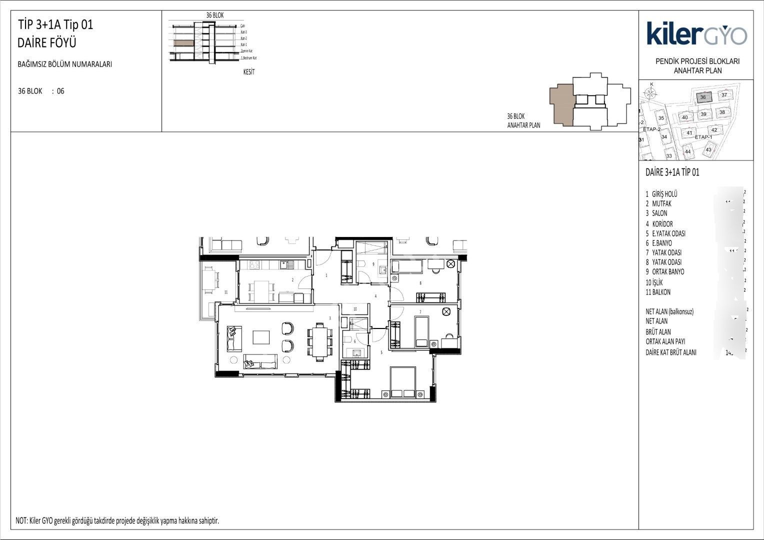 Pendik Metrosuna Sıfır Yeni Projede 3+1 Satılık Daire - Görsel 5