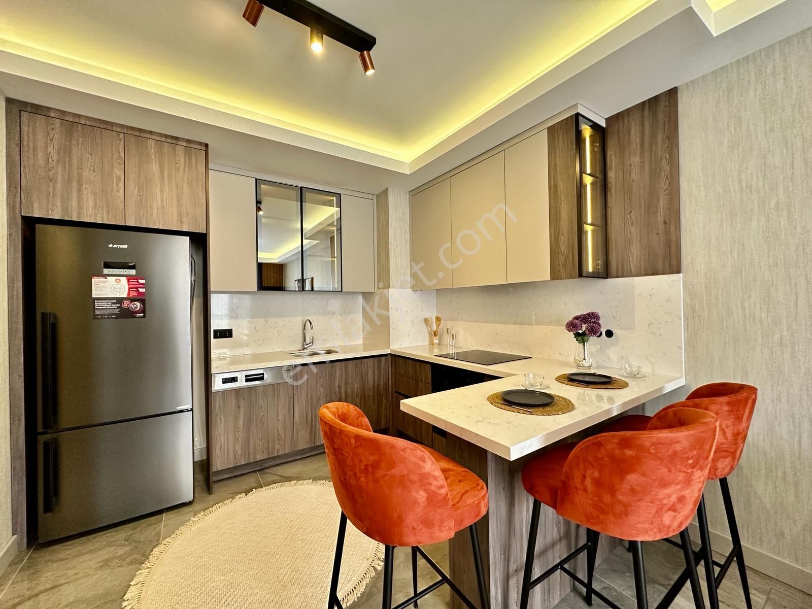 Kalecik Emlak'tan Lüx Site'de Y.ısıtma, Asansörlü 4.kat 2+1