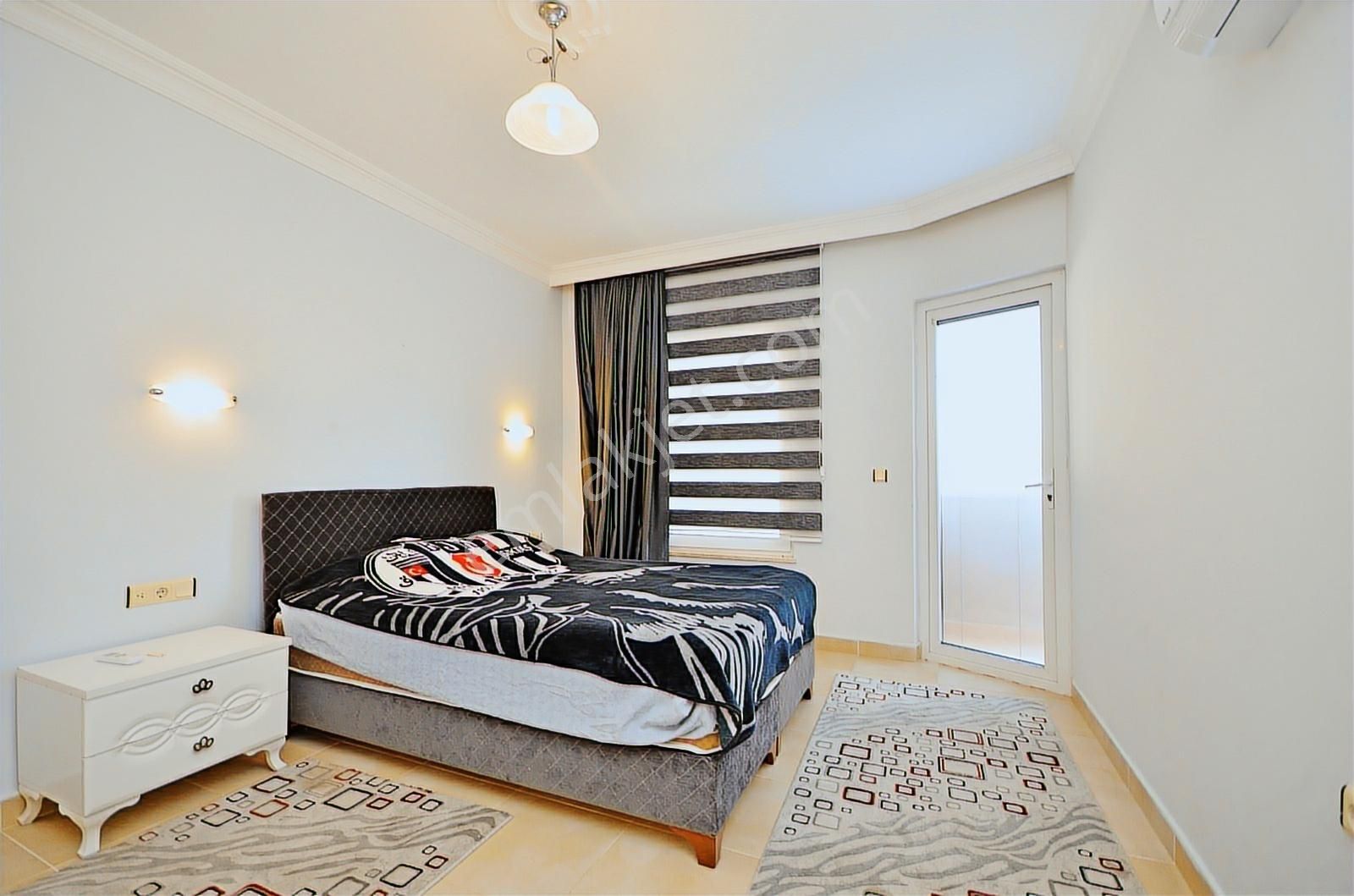 Alanya Saray 2+1 120m2 Havuz,eşyalııı,sauna,otopark,denize 700mt - Görsel 12