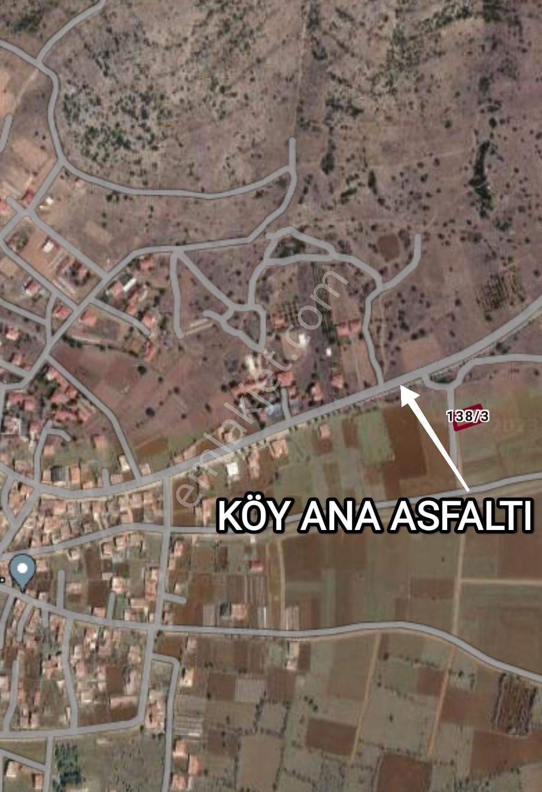 Tavas Ovacıkta Yerleşimin Dibinde Asfalta 100 M Satılık 861m2 Arazi - Görsel 4