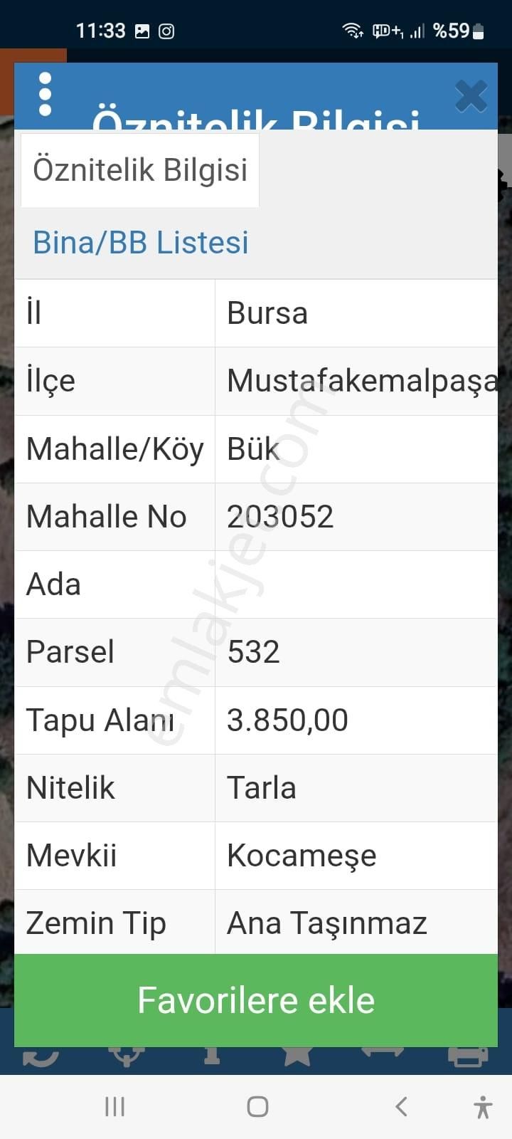 Burhan Ardıç'tan M.kemalpaşa Bük Köyüne 400m Tarla - Görsel 7