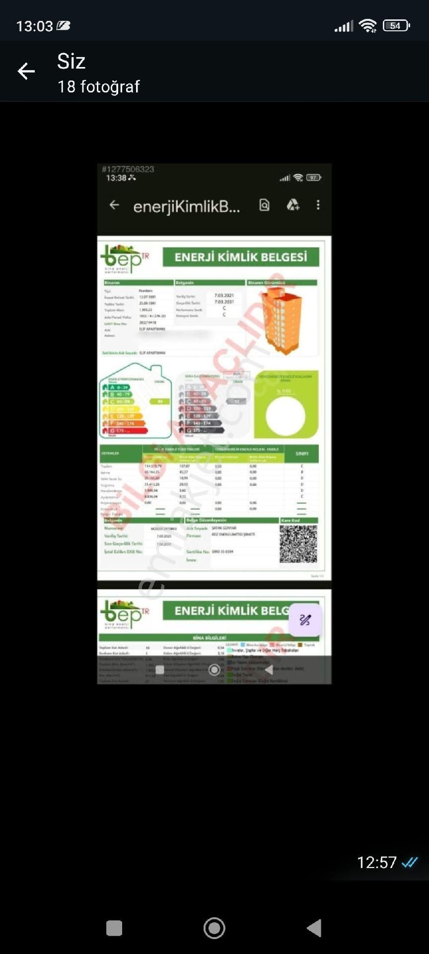 Sahibinden Satılık 2+1 Havadar Manzaralı Daire - Görsel 13