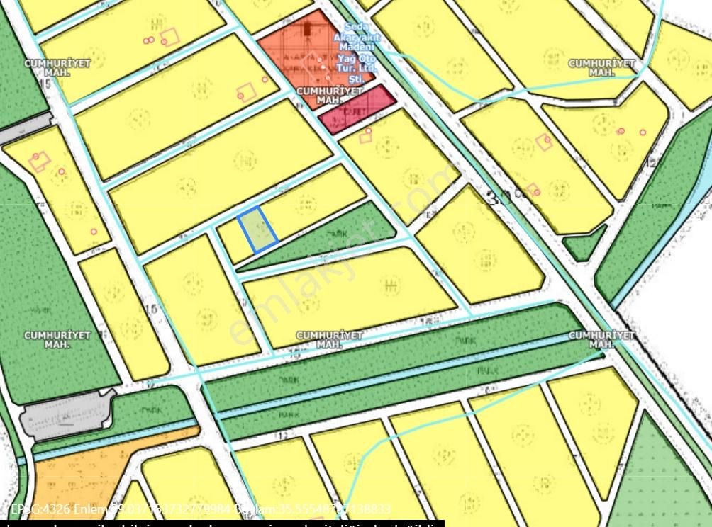 Kayseri Felahiye Kale Mah. Yatırımlık 662 M² İmarlı Arsa - Görsel 7