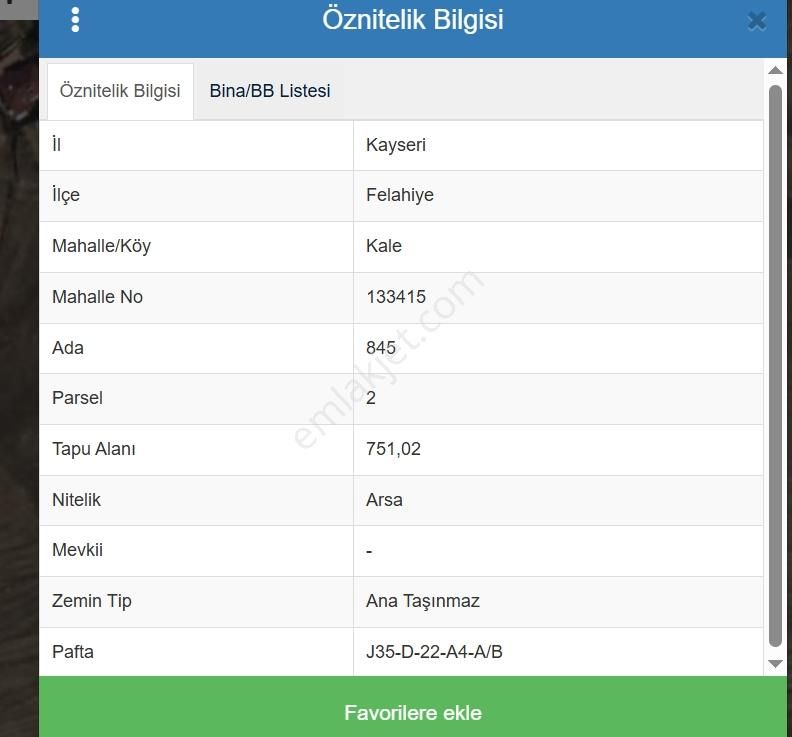Kayseri Felahiye Kale Mah. Yatırımlık 662 M² İmarlı Arsa - Görsel 4