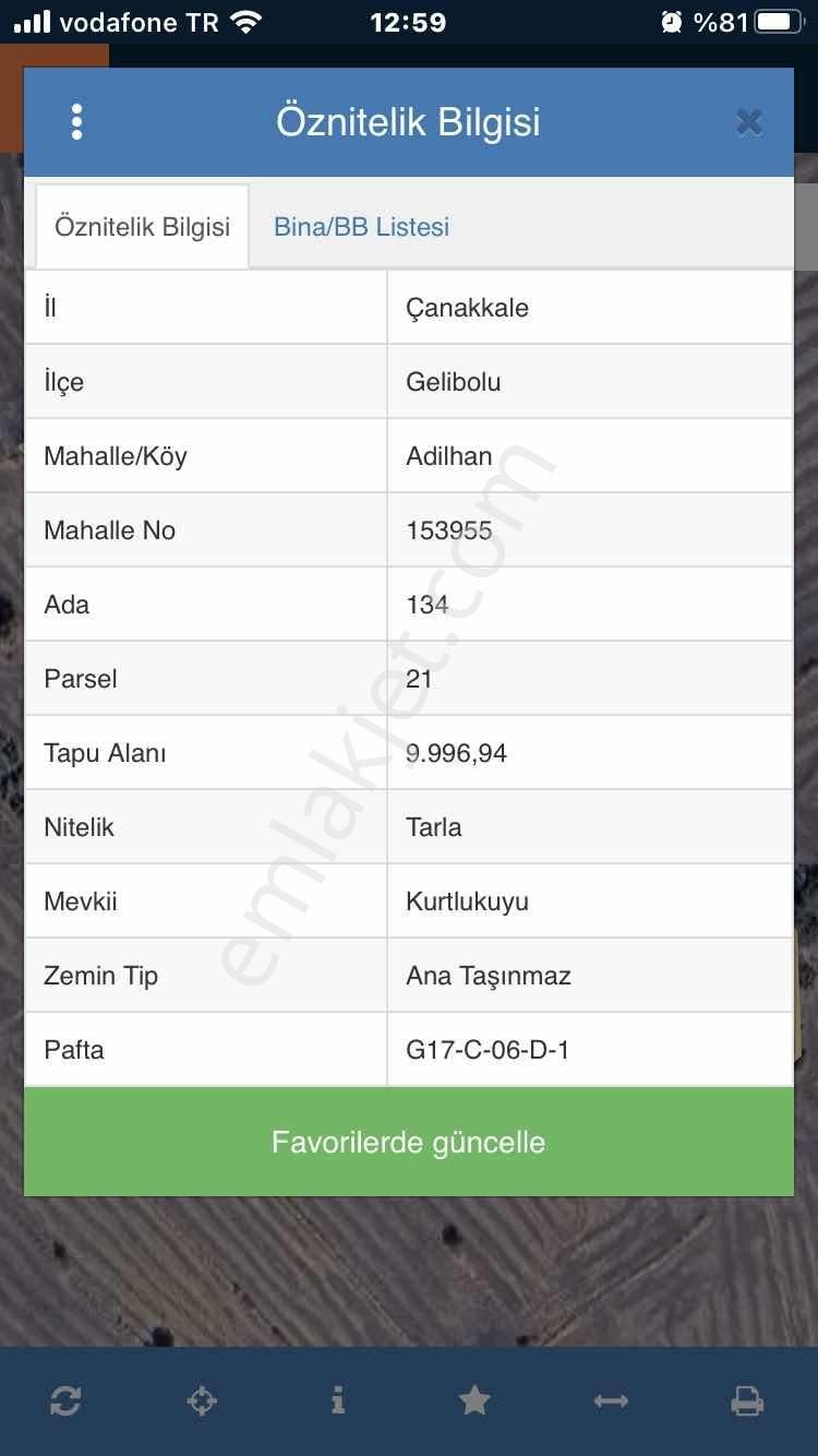 Dmr Yapıdan Gelibolu Adilhan Köyünde Satılık 9.996 M2 Tarla - Görsel 7